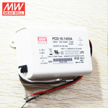 Driver de LED MeanWell PCD-16-1400A 16W 1400mA Dimmable